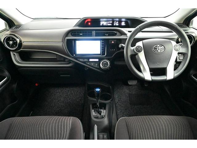 アクア Ｇ　バックモニタ　セキュリティー　メンテナンスノート　デュアルエアバック　ナビＴＶ　パワーウィンドウ　ＥＳＣ　ＡＴエアコン　ＡＢＳ　パワーステアリング　オートクルーズ　運転席エアバッグ　ＡＵＸ（2枚目）