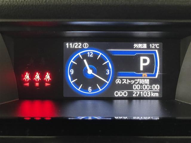 ルーミー カスタムG アイドリング 両側電動SD LEDヘット バックビューモニター 衝突回避ブレーキ 地デジ スマートキー メモリナビ クルーズコントロール 点検記録簿 DVD ETC ドライブレコーダー オートエアコン(10枚目)