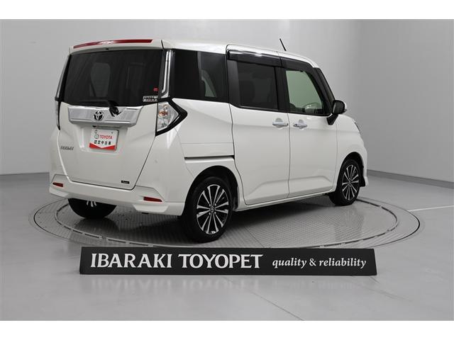 ルーミー カスタムG-T 助手席エアバック 両側オートスライドドア スマートキープッシュスタート TV LEDライト 横滑り防止機能 クルコン 点検記録簿 ETC付 アルミホイール キーレス ドラレコ セキュリティ エアバッグ(7枚目)