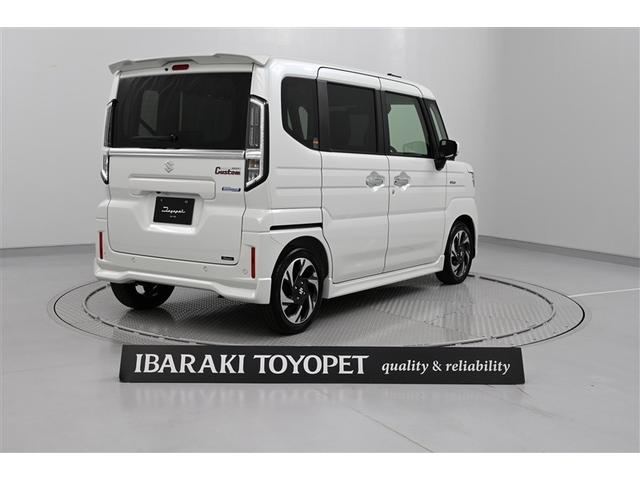 スペーシアカスタム ハイブリッドXS サイドカーテンエアバック 取説記録 盗難警報装置 運転席エアバッグ 両側電動パワースライドドア 地デジ LEDヘッドライト アイドリングS スマートキー 横滑り防止装置 オートクルーズコントロール(3枚目)