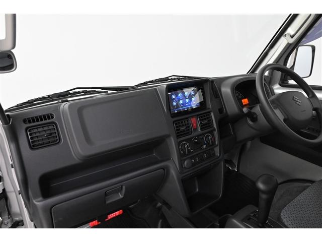 キャリイトラック KCスペシャル デュアルカメラサポート 記録簿付 AC ETC付き PS パワーウィンド エアバック フルセグTV 横滑り防止装置 ナビTV キーレス ABS アルミホイル ミュージックプレイヤー接続可(2枚目)