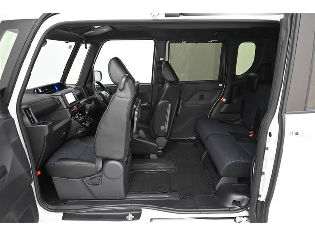 タント カスタムＸ　衝突軽減ブレーキ　アイドリングストップ機能　Ｂカメラ　ナビＴＶ　盗難警報装置　ＬＥＤ　キーレスエントリー　スマキー　フルセグＴＶ　エアコン　Ｗエアバッグ　パワステ　サイドエアバッグ　ベンチシート（8枚目）