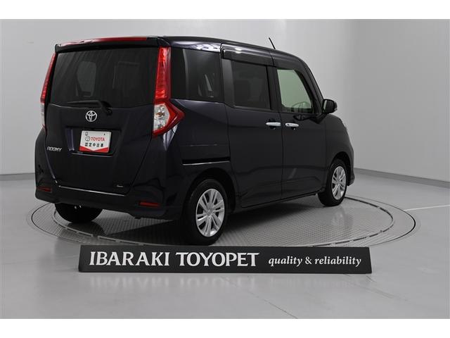 ルーミー Ｇ　追突軽減ブレーキ　パワステ　Ａストップ　ＬＥＤライト　Ｒカメラ　記録簿付　横滑り防止システム　ドライブレコーダー　ウォークスルー　エアバック　セキュリティーアラーム　パワーウィンドウ　ナビ＆ＴＶ（3枚目）