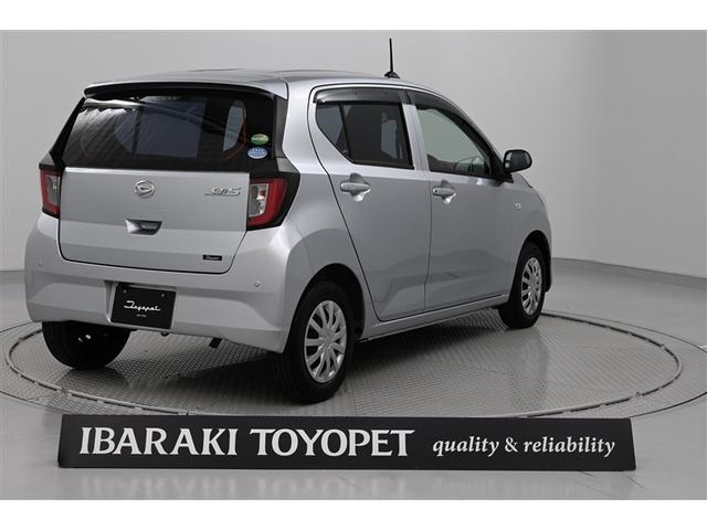 ミライース Ｌ　ＳＡＩＩＩ　アイドリングＳＴＯＰ　リヤカメラ　衝突防止　カーナビ　ＡＵＸ　キ－レス　メモリナビ　Ｗエアバッグ　横滑防止　パワーウインドウ　パワーハンドル　オートエアコン　運転席エアバック　ＡＢＳ（3枚目）