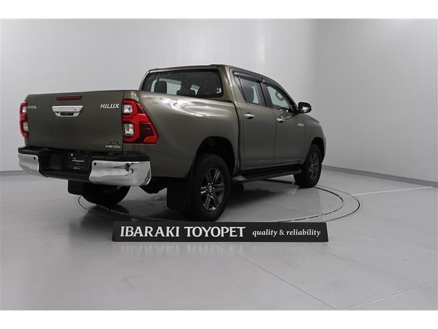 ハイラックス Ｚ　アイドリングＳＴＯＰ　プリクラッシュＳ　キーフリーシステム　運転席助手席エアバック　バックモニタ　パワーウインドウ　ＥＴＣ搭載　定期点検記録簿　スマートキー＆プッシュスタート　カーテンエアバック（3枚目）