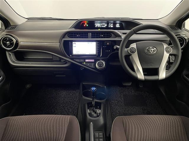 アクア Ｇ　誤発進抑制機能　バックモニタ　セキュリティー　メンテナンスノート　デュアルエアバック　ナビＴＶ　パワーウィンドウ　ＥＳＣ　ＡＴエアコン　ＡＢＳ　パワーステアリング　オートクルーズ　運転席エアバッグ（2枚目）