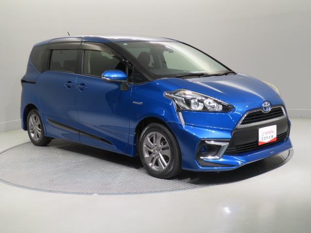 シエンタ ハイブリッドG 衝突被害軽減システム ETC ドラレコ 両側電動スライド 乗車定員7人 3列シート スマートキー キーレス ハイブリッド(7枚目)