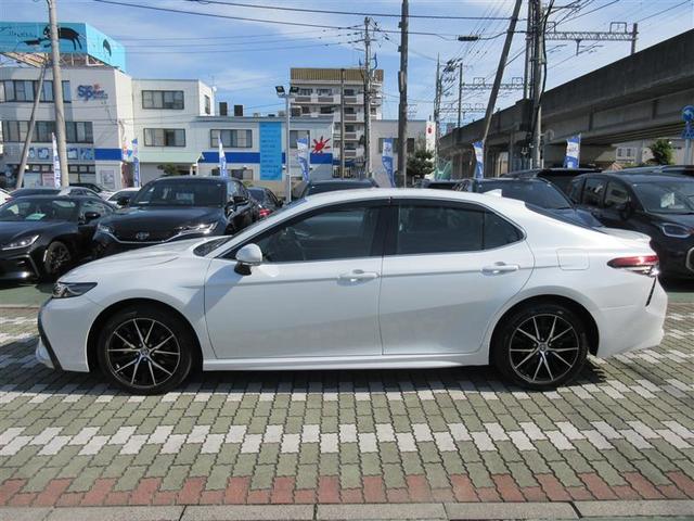 カムリ WSレザーパッケージ 革シート メモリーナビ ミュージックプレイヤー接続可 バックカメラ 衝突被害軽減システム ETC ドラレコ LEDヘッドランプ(7枚目)