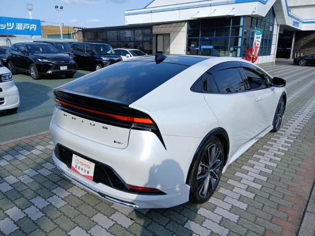 プリウス Z サンルーフ フルセグ メモリーナビ ミュージックプレイヤー接続可 バックカメラ 衝突被害軽減システム ETC LEDヘッドランプ フルエアロ(4枚目)