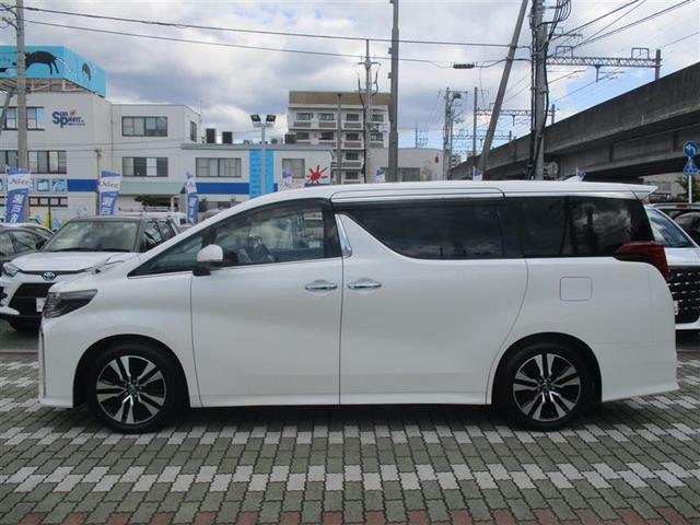 アルファード 2.5S Cパッケージ フルセグ メモリーナビ DVD再生 ミュージックプレイヤー接続可 後席モニター バックカメラ 衝突被害軽減システム ETC ドラレコ 両側電動スライド LEDヘッドランプ 乗車定員7人 3列シート(7枚目)