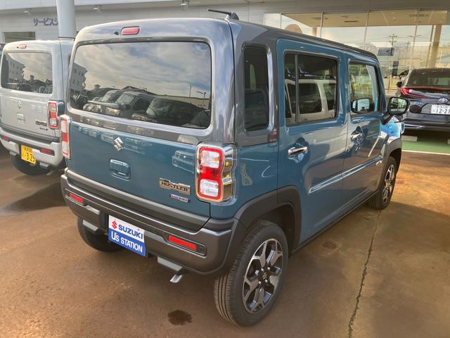 ハスラー ＨＹＢＲＩＤ　Ｘターボ　３型　★純正ナビ★　純正ナビ　オートライト　プッシュスタート　シートヒーター　オートエアコン　衝突被害軽減システム　アイドリングストップ　衝突安全ボディ　盗難防止システム（3枚目）