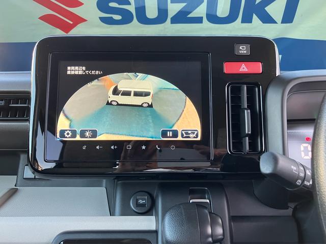 スペーシア ＨＹＢＲＩＤ　Ｘ　９インチナビ・全方位カメラ・３Ｄビュー・リアドア両側電動スライドドア・電動パーキングブレーキ・ＬＥＤヘッドランプ・スリムサーキュレーター・アダプティブクルーズコントロール・シートヒーター（7枚目）