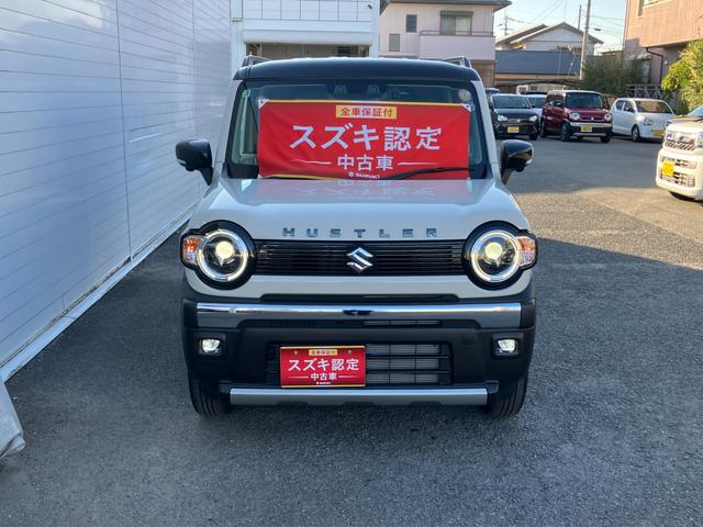 ハスラー タフワイルドターボ 3型 9インチナビ・全方位カメラ・3Dビュー・ルーフレール・LEDヘッドランプ・フロントフォグランプ・アルミホイール・キーレスプッシュスタートシステム・シートヒーター・アダプティブクルーズコントロール(2枚目)