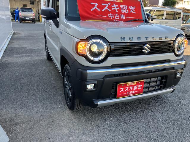 ハスラー タフワイルドターボ 3型 9インチナビ・全方位カメラ・3Dビュー・ルーフレール・LEDヘッドランプ・フロントフォグランプ・アルミホイール・キーレスプッシュスタートシステム・シートヒーター・アダプティブクルーズコントロール(26枚目)