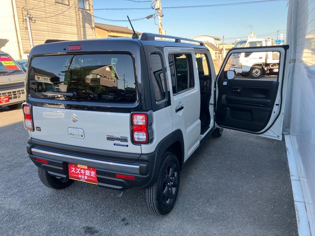 ハスラー タフワイルドターボ 3型 9インチナビ・全方位カメラ・3Dビュー・ルーフレール・LEDヘッドランプ・フロントフォグランプ・アルミホイール・キーレスプッシュスタートシステム・シートヒーター・アダプティブクルーズコントロール(45枚目)