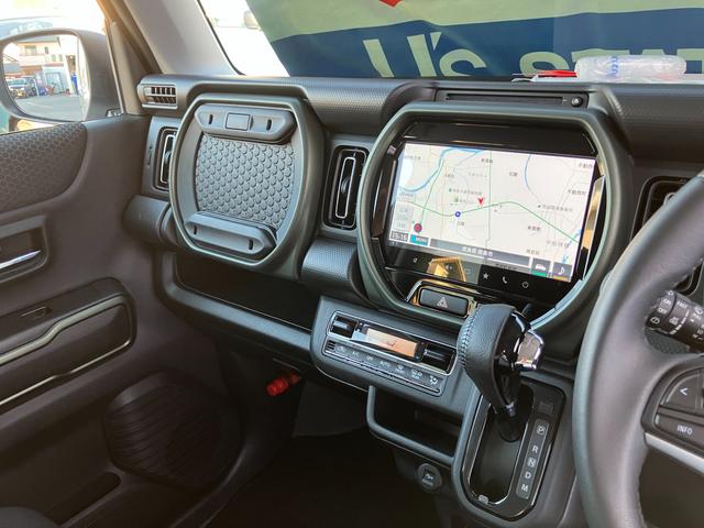 ハスラー タフワイルドターボ 3型 9インチナビ・全方位カメラ・3Dビュー・ルーフレール・LEDヘッドランプ・フロントフォグランプ・アルミホイール・キーレスプッシュスタートシステム・シートヒーター・アダプティブクルーズコントロール(56枚目)