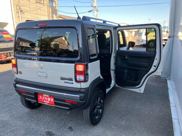 ハスラー タフワイルドターボ 3型 9インチナビ・全方位カメラ・3Dビュー・ルーフレール・LEDヘッドランプ・フロントフォグランプ・アルミホイール・キーレスプッシュスタートシステム・シートヒーター・アダプティブクルーズコントロール(67枚目)