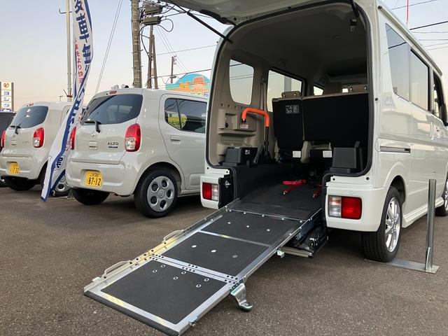 エブリイワゴン 車いす移動車　６型　４ＷＤ　社用車アップ　電動ウインチ（16枚目）