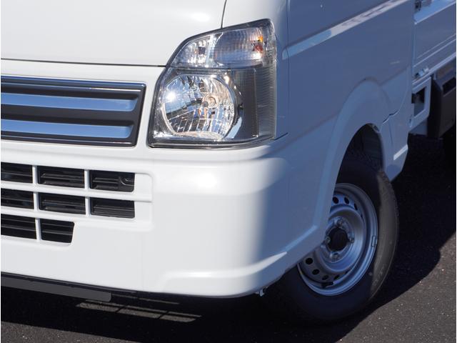 キャリイトラック KCエアコン・パワステ 4WD 5速MT 3方開 キーレス 4WD 5速MT リアパーキングセンサー キーレスエントリー 3方開 AMFMラジオ オートライト スペアタイヤ 衝突被害軽減システム アイドリングストップ 横滑り防止機能 衝突安全ボディ(24枚目)