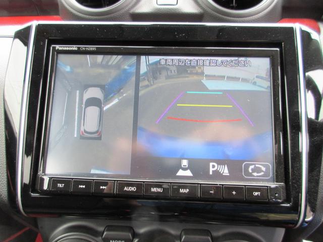 スイフトスポーツ ベースグレード 8インチSDDナビフルセグTV 全方位モニター スズキセーフィティーサポート LEDヘットライト ナビ連動前後ドライブレコーダー シートヒーター ローダウンスプリング ビルトインETC(17枚目)
