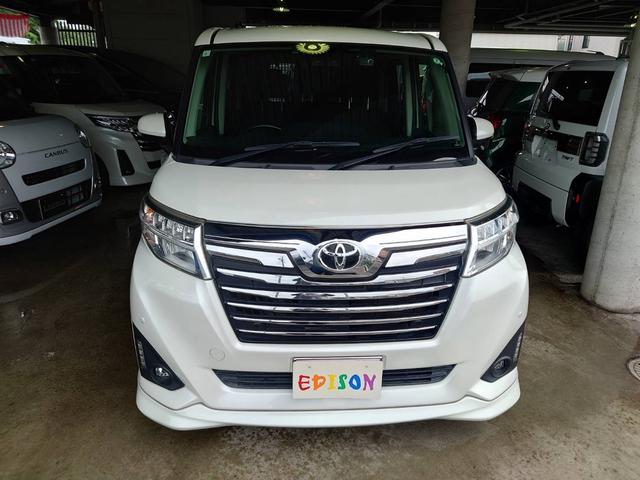 ルーミー カスタムＧ　車線逸脱　コーナーソナー　後カメラ　ＡＵＴＯライト　ブルートゥース　ハイビームアシスト　前後誤発進抑制　スマキー　ＬＥＤランプ　パワーウィンドウ　横滑防止装置　衝突安全ボディ　地デジフルセグ　クルコン（7枚目）