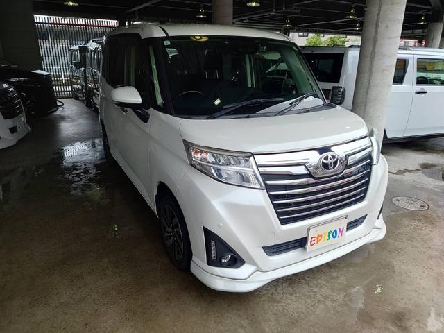 ルーミー カスタムＧ　車線逸脱　コーナーソナー　後カメラ　ＡＵＴＯライト　ブルートゥース　ハイビームアシスト　前後誤発進抑制　スマキー　ＬＥＤランプ　パワーウィンドウ　横滑防止装置　衝突安全ボディ　地デジフルセグ　クルコン（8枚目）