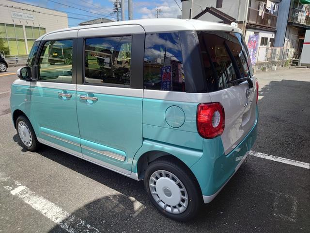 ムーヴキャンバス ストライプスＧ　Ｗ電動ドア　禁煙　イモビ　デュアルカメラブレーキサポート　電動格納ドアミラー　キーレスエントリー　Ｒカメラ　スマ－トキ－　ソナー　ＬＥＤ　横滑り防止装置　車線逸脱警告　シ－トヒ－タ－　サイドエアバッグ（31枚目）