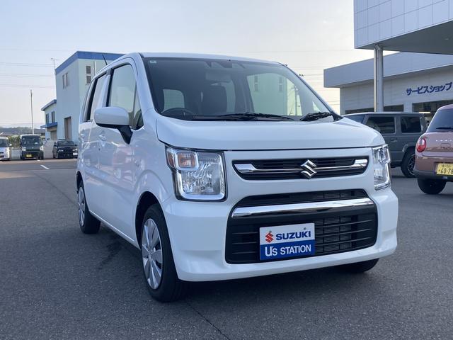 ワゴンR FX 4型 デュアルカメラブレーキサポート 後退時ブレーキサポート 誤発進抑制機能 ハイビームアシスト プッシュスタート アンブレラホルダー(リヤドア両側) CDプレーヤー装着車(6枚目)