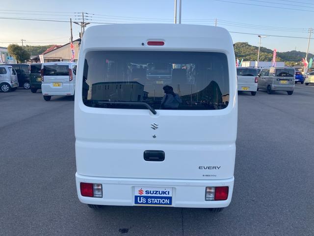 エブリイ PC 6型 オートライト スライドドア スズキセーフティーサポート 衝突被害軽減システム アイドリングストップ 横滑り防止機能 衝突安全ボディ 盗難防止システム(3枚目)