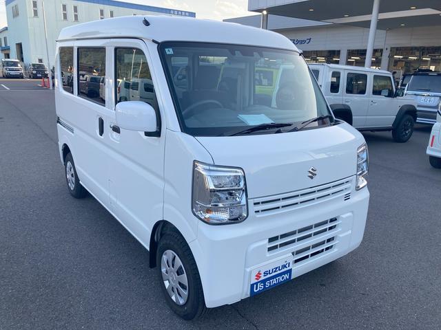 エブリイ PC 6型 オートライト スライドドア スズキセーフティーサポート 衝突被害軽減システム アイドリングストップ 横滑り防止機能 衝突安全ボディ 盗難防止システム(6枚目)