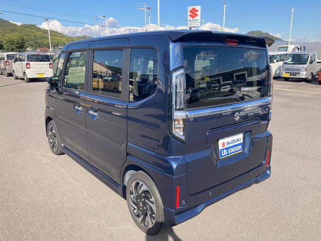 スペーシアカスタム カスタム　ＨＹＢＲＩＤ　ＸＳ　バックカメラ　オートライト　Ｂｌｕｅｔｏｏｔｈ　スライドドア　純正ナビ　プッシュスタート　シートヒーター　オートエアコン　スズキセーフティーサポート　アイドリングストップ　衝突安全ボディ（9枚目）