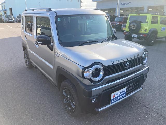 ハスラー タフワイルドターボ 3型 バックカメラ オートライト Bluetooth 純正ナビ プッシュスタート シートヒーター オートエアコン スズキセーフティーサポート アイドリングストップ 横滑り防止機能 衝突安全ボディ(6枚目)