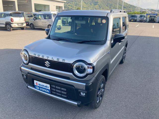 ハスラー タフワイルドターボ 3型 バックカメラ オートライト Bluetooth 純正ナビ プッシュスタート シートヒーター オートエアコン スズキセーフティーサポート アイドリングストップ 横滑り防止機能 衝突安全ボディ(7枚目)