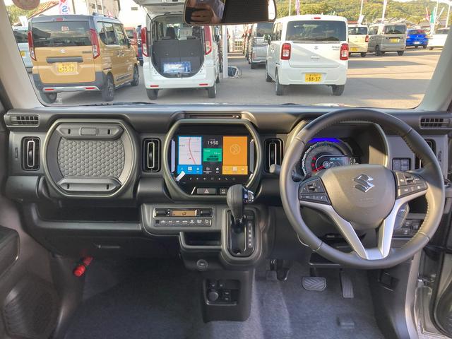 ハスラー タフワイルドターボ 3型 バックカメラ オートライト Bluetooth 純正ナビ プッシュスタート シートヒーター オートエアコン スズキセーフティーサポート アイドリングストップ 横滑り防止機能 衝突安全ボディ(15枚目)