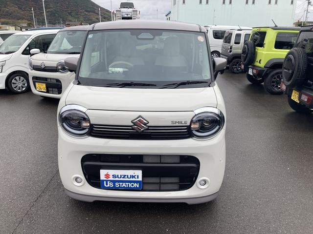 ワゴンRスマイル HYBRID X 3型 ナチュラルシックスタイル 初売り目玉タイムセール車:4日14時販売開始★フロント/サイド/リヤアンダーガーニッシュ★アルミホイール★本革ステアリングホイールカバー★シートカバー★ロゴステッカー★デコステッカー★全方位カメラナビ(2枚目)