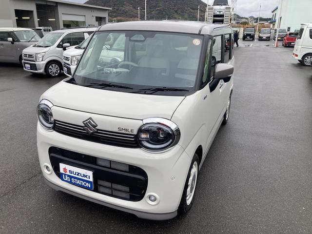 ワゴンRスマイル HYBRID X 3型 ナチュラルシックスタイル 初売り目玉タイムセール車:4日14時販売開始★フロント/サイド/リヤアンダーガーニッシュ★アルミホイール★本革ステアリングホイールカバー★シートカバー★ロゴステッカー★デコステッカー★全方位カメラナビ(7枚目)