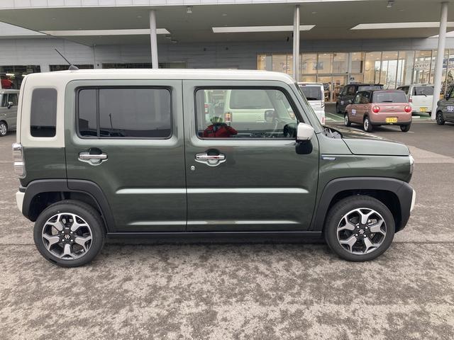 ハスラー ＨＹＢＲＩＤ　Ｘ　３型　バックカメラ　オートライト　Ｂｌｕｅｔｏｏｔｈ　純正ナビ　プッシュスタート　シートヒーター　オートエアコン　スズキセーフティーサポート　アイドリングストップ　横滑り防止機能　衝突安全ボディ（4枚目）