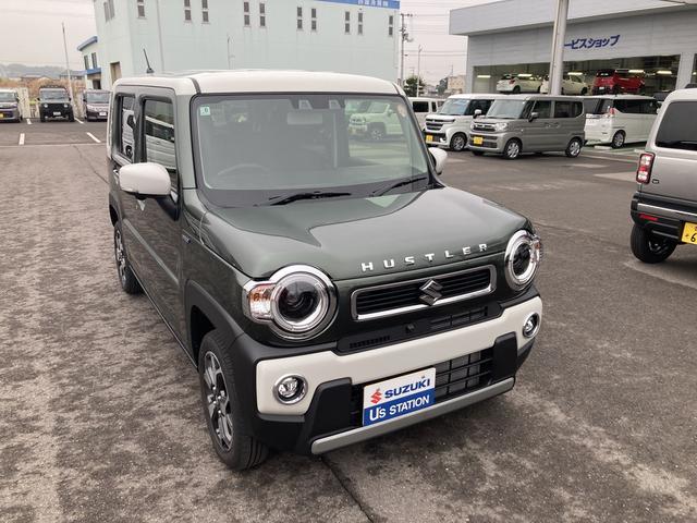 ハスラー ＨＹＢＲＩＤ　Ｘ　３型　バックカメラ　オートライト　Ｂｌｕｅｔｏｏｔｈ　純正ナビ　プッシュスタート　シートヒーター　オートエアコン　スズキセーフティーサポート　アイドリングストップ　横滑り防止機能　衝突安全ボディ（6枚目）