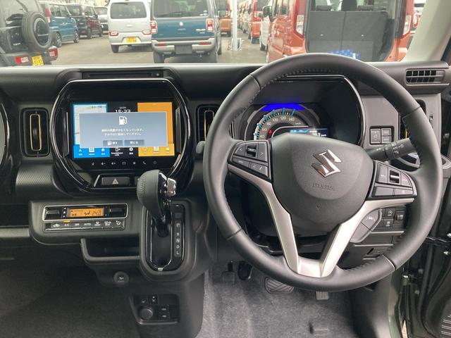 ハスラー ＨＹＢＲＩＤ　Ｘ　３型　バックカメラ　オートライト　Ｂｌｕｅｔｏｏｔｈ　純正ナビ　プッシュスタート　シートヒーター　オートエアコン　スズキセーフティーサポート　アイドリングストップ　横滑り防止機能　衝突安全ボディ（16枚目）