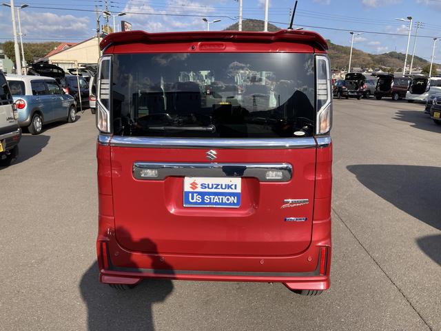 スペーシアカスタム カスタム HYBRID XS 2型 ドライブレコーダー バックカメラ オートライト Bluetooth スライドドア 純正ナビ プッシュスタート シートヒーター オートエアコン スズキセーフティーサポート アイドリングストップ(3枚目)