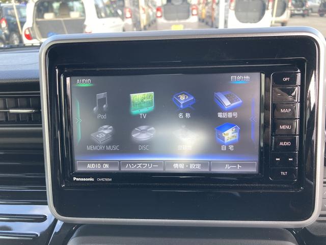 スペーシアカスタム カスタム HYBRID XS 2型 ドライブレコーダー バックカメラ オートライト Bluetooth スライドドア 純正ナビ プッシュスタート シートヒーター オートエアコン スズキセーフティーサポート アイドリングストップ(10枚目)