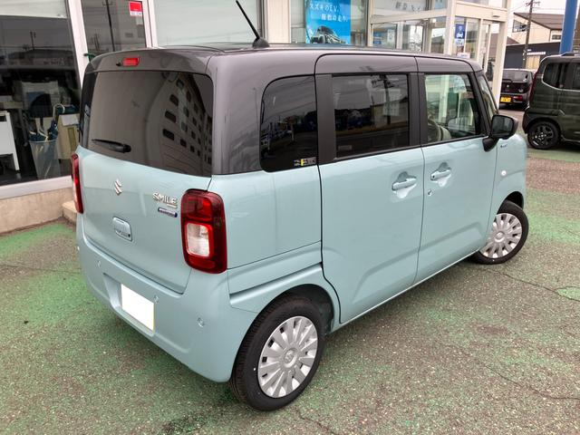 ワゴンRスマイル HYBRID S 3型 ★純正ナビ スライドドア★ 純正ナビ 全方位カメラ オートライト スライドドア プッシュスタート シートヒーター オートエアコン 衝突被害軽減システム アイドリングストップ 衝突安全ボディ 盗難防止システム(3枚目)