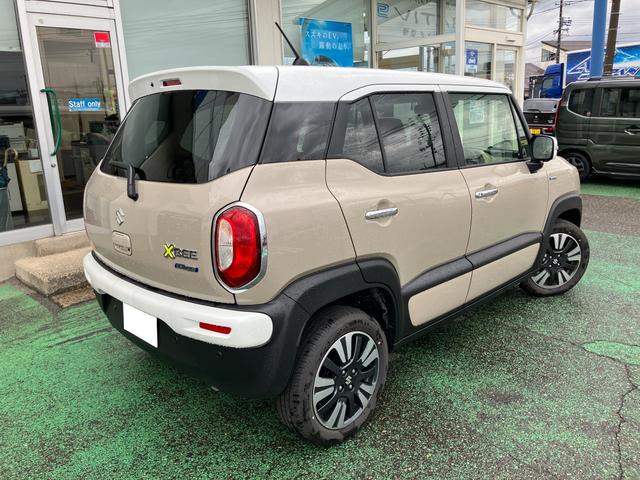 クロスビー HYBRID MZ 4型 ★4WD★ 4WD オートライト プッシュスタート シートヒーター オートエアコン 衝突被害軽減システム アイドリングストップ 衝突安全ボディ 盗難防止システム 全方位カメラ(3枚目)