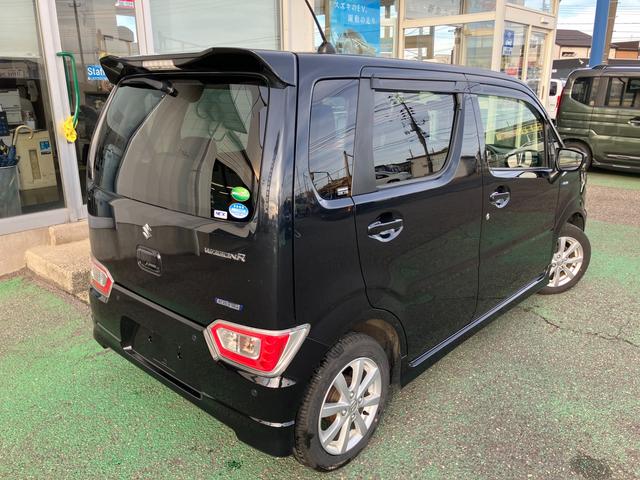 ワゴンＲ ＨＹＢＲＩＤ　ＦＺ　２型　★純正ナビ　ＥＴＣ★　純正ナビ　ＥＴＣ　オートライト　プッシュスタート　シートヒーター　オートエアコン　衝突被害軽減システム　アイドリングストップ　衝突安全ボディ　盗難防止システム　横滑り防止機能（3枚目）