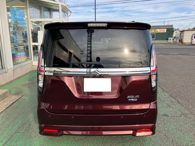 ソリオ ＨＹＢＲＩＤ　ＭＸ　２型　★純正ナビ★　純正ナビ　オートライト　スライドドア　プッシュスタート　シートヒーター　オートエアコン　衝突被害軽減システム　アイドリングストップ　横滑り防止機能　衝突安全ボディ　盗難防止システム（4枚目）