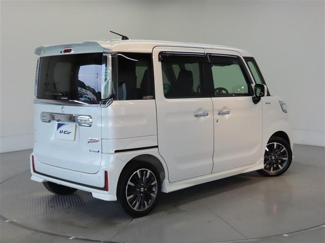 スペーシアカスタム ハイブリッドXS ハイブリッド ナビ&TV 両側電動スライド メモリーナビ フルセグ バックカメラ DVD再生 ミュージックプレイヤー接続可 衝突被害軽減システム ETC スマートキー LEDヘッドランプ キーレス(6枚目)