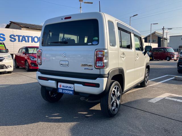 ハスラー ＨＹＢＲＩＤ　Ｘターボ　衝突被害軽減システム　ターボ　ＡＷ　キーレスエントリー　ＣＤ　ＴＶ＆ナビ　ＡＢＳ　運転席エアバッグ　エアコン　パワーステアリング　パワーウインドウ（3枚目）