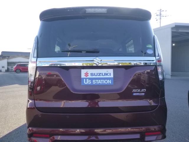 ソリオ ＨＹＢＲＩＤ　ＭＺ　オートライト　Ｂｌｕｅｔｏｏｔｈ　スライドドア　純正ナビ　プッシュスタート　シートヒーター　オートエアコン　スズキセーフティーサポート　衝突被害軽減システム　横滑り防止機能　衝突安全ボディ（47枚目）