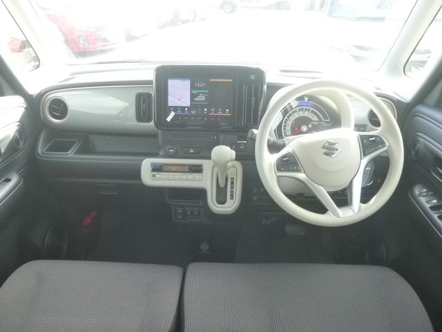 ワゴンＲスマイル ＨＹＢＲＩＤ　Ｓ　３型　オートライト　スライドドア　Ｂｌｕｅｔｏｏｔｈ　純正ナビ　プッシュスタート　シートヒーター　オートエアコン　スズキセーフティーサポート　４ＷＤ　衝突被害軽減システム　横滑り防止機能　衝突安全ボディ（34枚目）