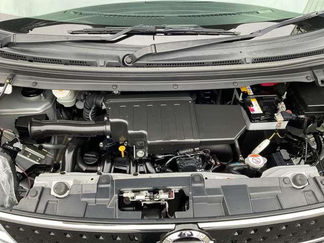 デイズルークス ハイウェイスター　Ｘターボ　純正Ｍナビ　ＭＭ３１８Ｄ－Ｗ　ＥＴＣ　左オートスライド　エマージェンシーブレーキ　踏み間違い防止アシスト　寒冷地仕様　運転席シートヒーター　車線逸脱警報　純正１４インチアルミ　オートハイビーム（19枚目）